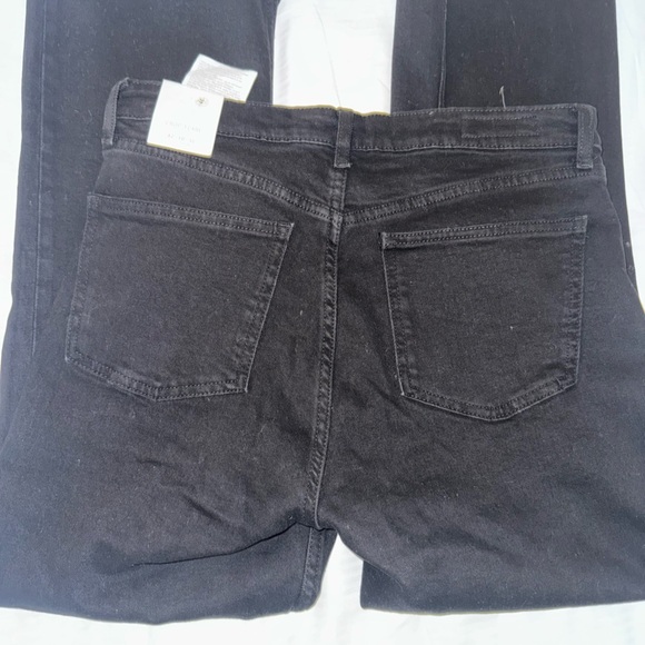 Zara Cropped Flare High Waisted Jeans - Picture 12 of 13